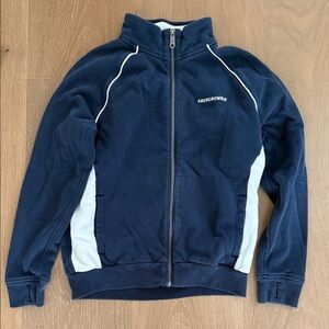 Abercrombie & Fitch Kids Blue and White Jacket